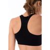 Medium support sports bra with a woven logo Γυναικείο Μπουστάκι, Μέγεθος: XS, 4 image