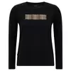 Freddy Long-sleeve t-shirt with a repeated bronze logo, Μέγεθος: XL