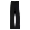 Freddy Palazzo trousers in brushed fleece with logo tape, Μέγεθος: XS