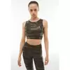 Freddy Camouflage athletic top in glitter-effect performance fabric, Μέγεθος: XS, 3 image