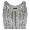 Freddy Sports bra with a tricot-effect photo print, Μέγεθος: S