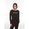 Freddy Long-sleeve t-shirt with floral print panels on the shoulders, Size: S, 4 image