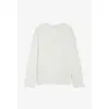 Freddy Long-sleeve comfort-fit t-shirt with a light gold print, Μέγεθος: M, 2 image