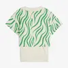 Freddy tank top + cropped t-shirt set with a zebra print, Μέγεθος: L, 2 image