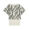 Freddy tank top + cropped t-shirt set with a zebra print, Μέγεθος: M, 2 image
