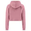 Freddy Cropped garment-dyed hoodie in French terry Γυναικείο Φούτερ, Μέγεθος: S, 4 image