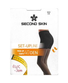 Second Skin Set Up Line Push - Up  Tight 40DEN, Size: S