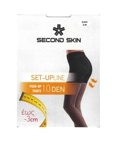 Second Skin Set Up Line  Push - Up Tight 10DEN, Size: S
