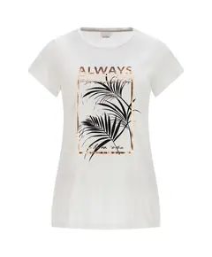 Freddy Viscose jersey t-shirt with floral print, Μέγεθος: S