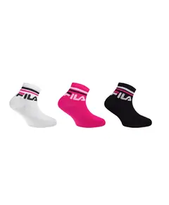 Fila Junior Unique Quarter Socks Unisex Κάλτσες, Μέγεθος: 27-30