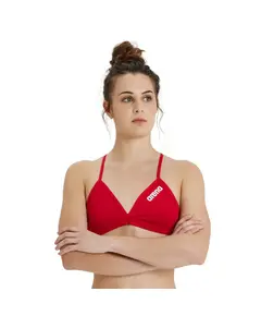 Arena Team Swim Top Tie Back Solid Γυναικείο Μαγιό, Μέγεθος: 34