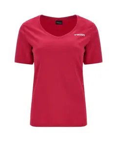 Freddy V-neck t-shirt with a small silver Freddy print, Μέγεθος: S