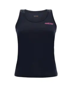 Freddy Sporty tank top in lightweight recycled breathable fabric, Size: S