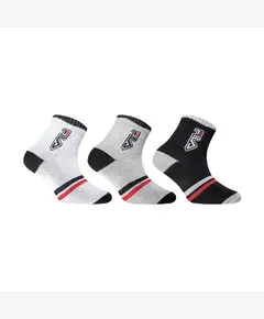 Fila Quarter Plain Socks Unisex Κάλτσες, Μέγεθος: 35-38