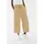 Freddy Cropped viscose linen trousers with wide leg, Μέγεθος: L, 2 image