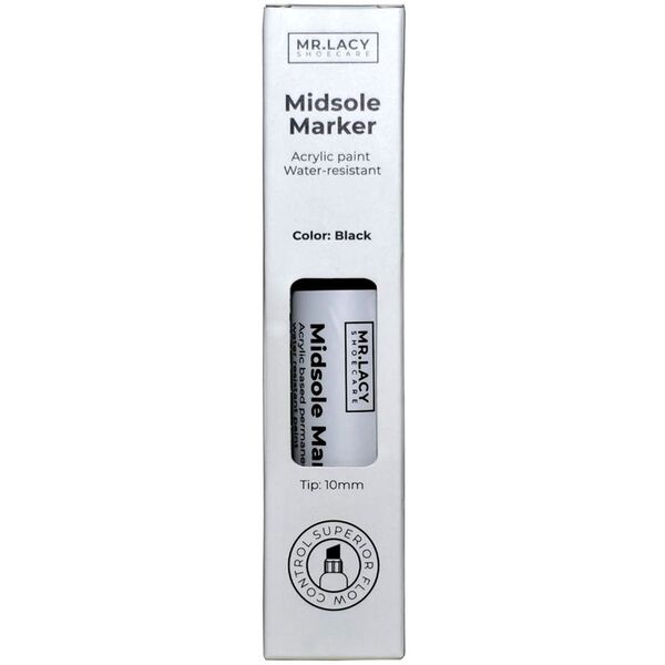 Mr Lacy Mid-Sole Paint Marker Pen Black, Μέγεθος: 1, 2 image