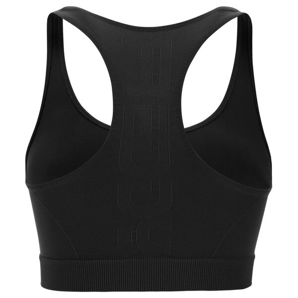 Medium support sports bra with a woven logo Γυναικείο Μπουστάκι, Μέγεθος: XS, 3 image