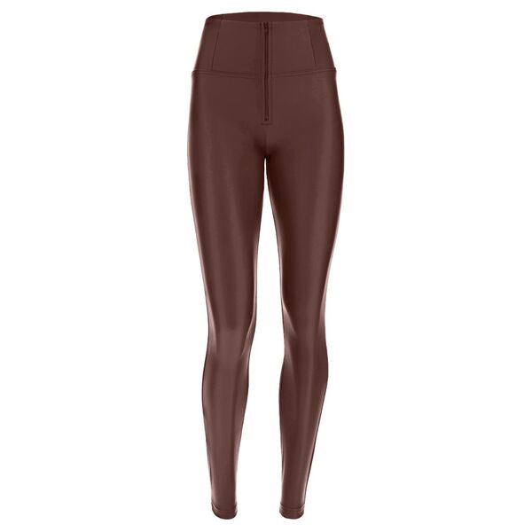 Freddy High waist skinny WR.UP® shaping trousers in faux leather, Μέγεθος: M, 2 image