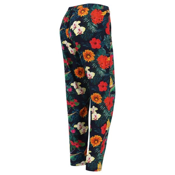 Freddy Wide-leg trousers in floral pattern satin, Μέγεθος: S, 2 image