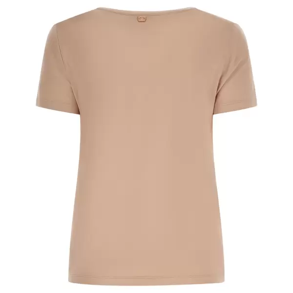 Freddy Viscose jersey t-shirt with an embroidered lurex logo, Μέγεθος: S, 2 image
