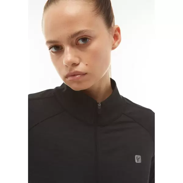 Freddy Slim-fit zip sweatshirt in breathable performance fabric, Μέγεθος: M, 4 image