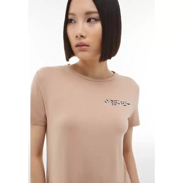 Freddy Viscose jersey t-shirt with tiger print logo, Μέγεθος: M, 6 image