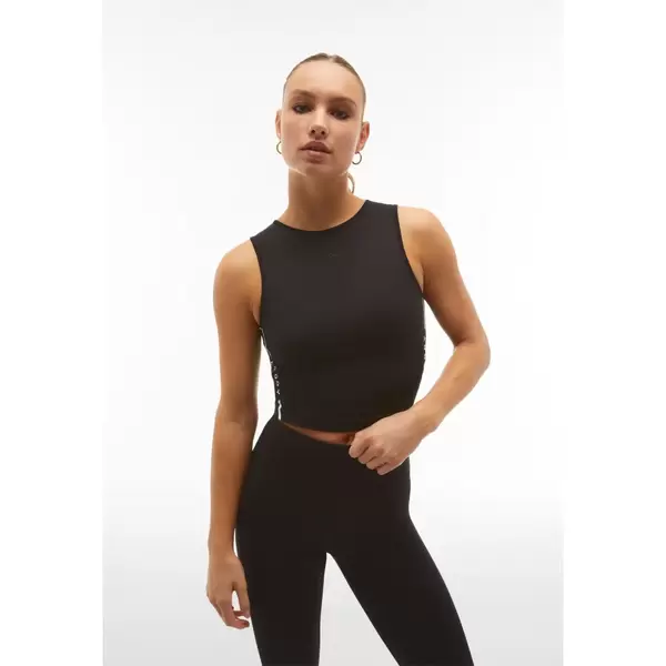 Freddy Cropped top with contrast prints on the sides, Μέγεθος: M, 4 image