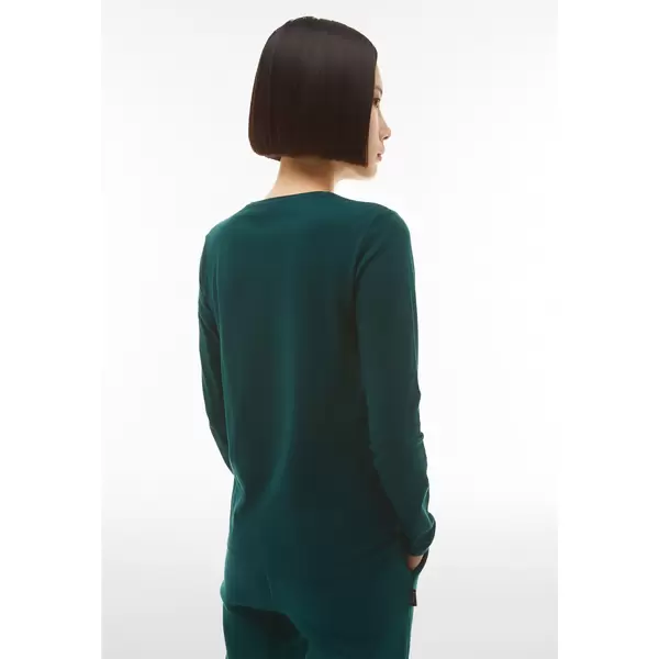 Freddy Long-sleeve t-shirt with a small collegiate glitter print, Μέγεθος: S, 5 image