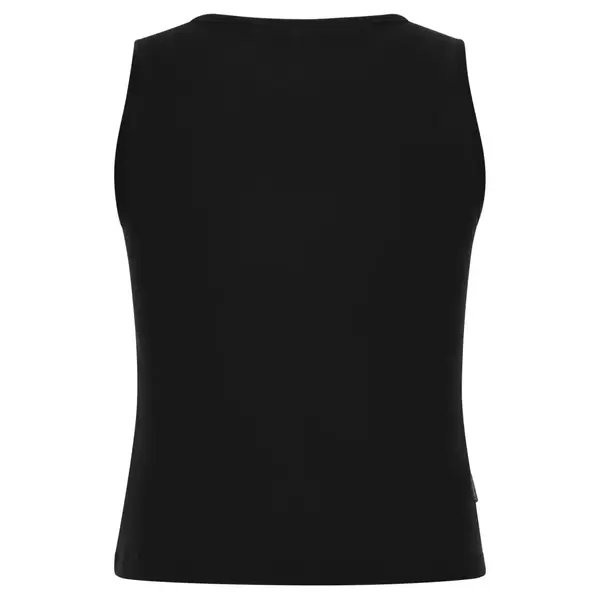 Freddy Slim-fit crop top in jersey with a shiny light gold print, Μέγεθος: S, 2 image