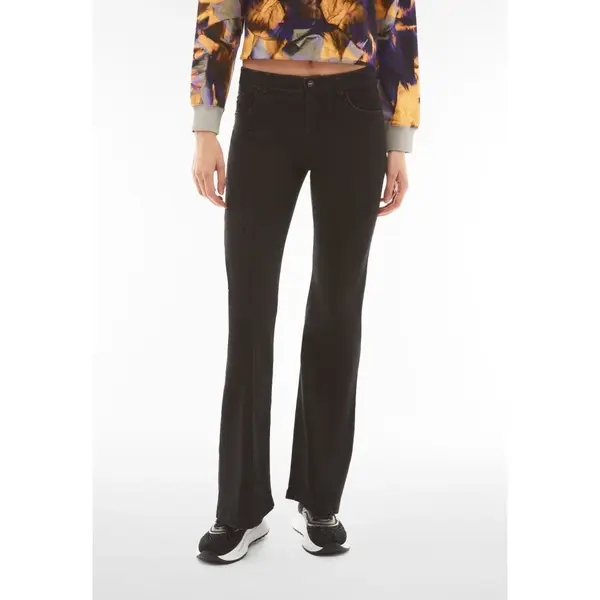Freddy Super flare jeans with a regular waist and decorative stitching, Μέγεθος: S, 2 image