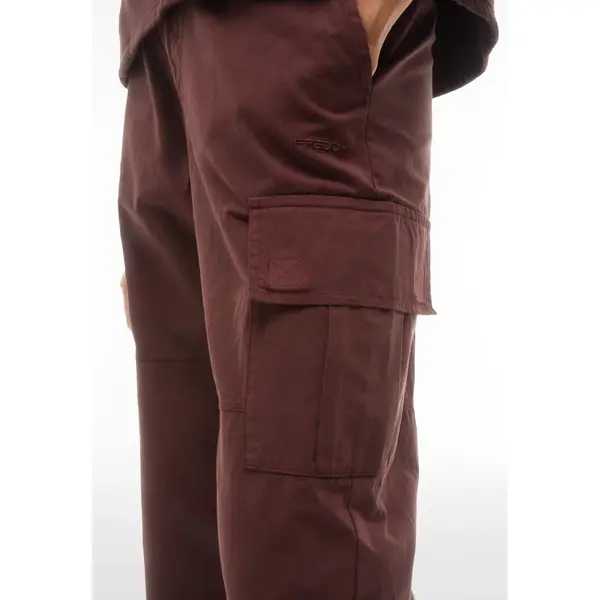 Freddy Garment-dyed cargo trousers in canvas, Μέγεθος: XS, 3 image