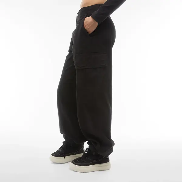 Freddy Garment-dyed cargo trousers in canvas, Μέγεθος: S, 2 image