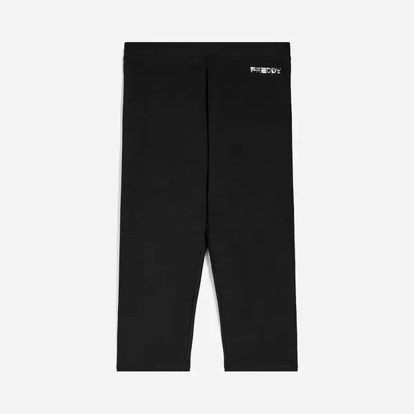 Freddy Corsair-length regular waist leggings in heavyweight stretch jersey, Μέγεθος: L