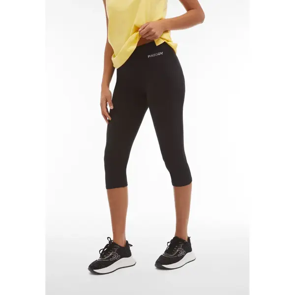 Freddy Corsair-length regular waist leggings in heavyweight stretch jersey, Μέγεθος: L, 3 image