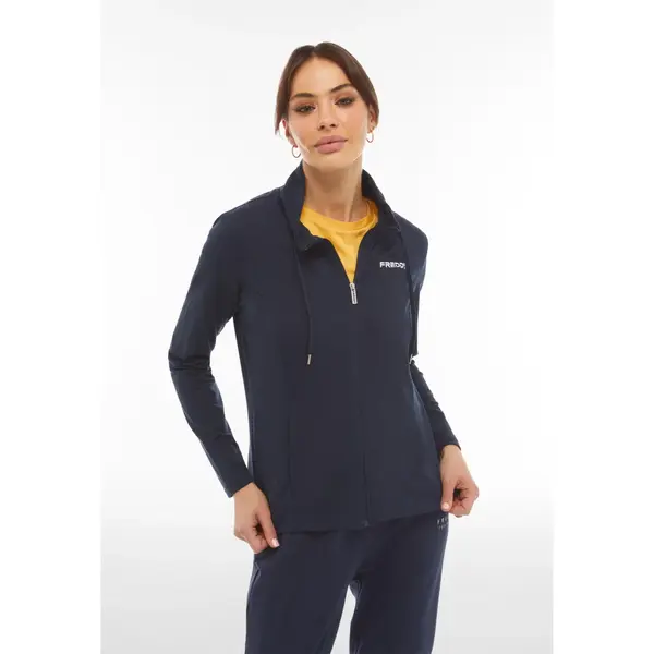 Freddy zip-front sweatshirt with a drawstring funnel collar, Μέγεθος: M, 3 image