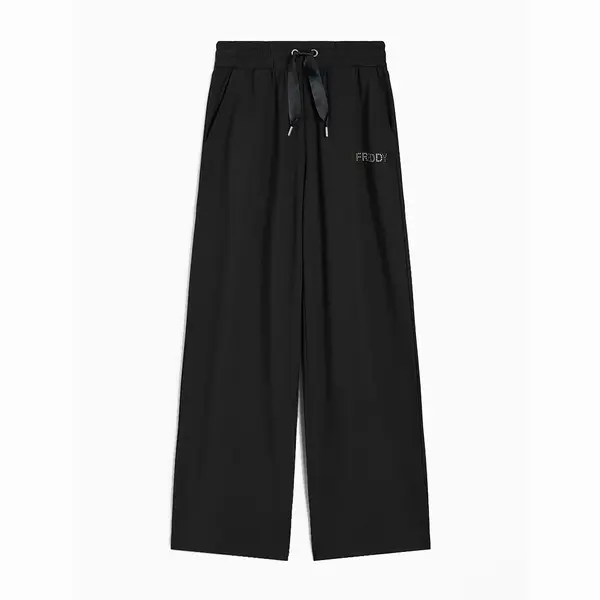 Freddy straight-leg modal French terry trousers, Μέγεθος: S