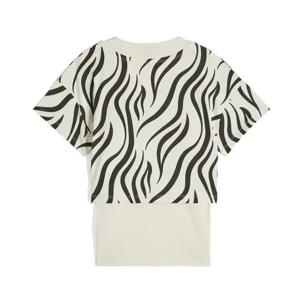 Freddy tank top + cropped t-shirt set with a zebra print, Μέγεθος: M, 2 image
