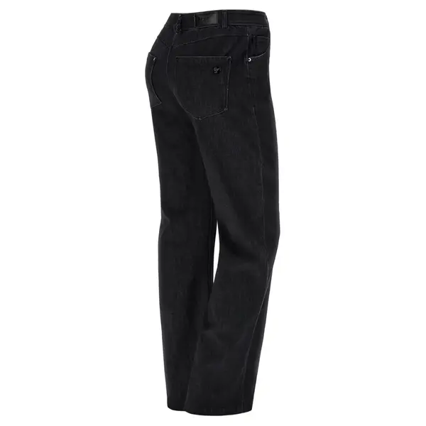 Freddy Regular waist wide-leg jeans with central seams, Μέγεθος: S, 2 image