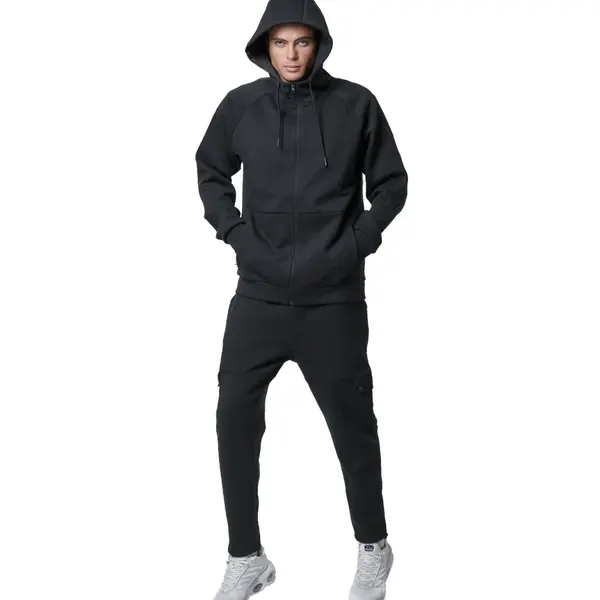 Body Action M Sport Gym Tech Zip Hoodie Ανδρικό Φούτερ, Μέγεθος: M, 5 image