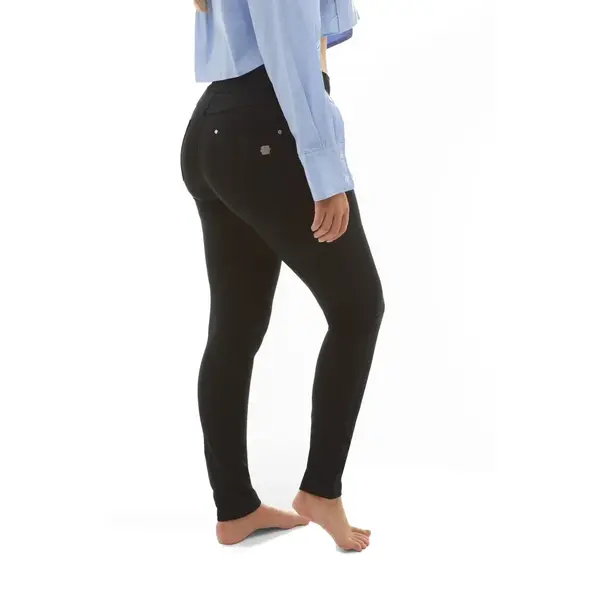 Freddy Medium waist N.O.W.® skinny trousers in eco-friendly jersey, Μέγεθος: M, 2 image