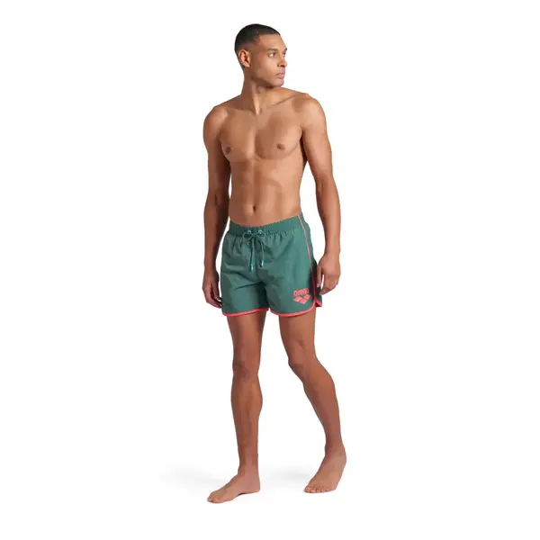 Arena Big Logo Borders Beach Short Ανδρικό Μαγιό, Μέγεθος: S, 5 image