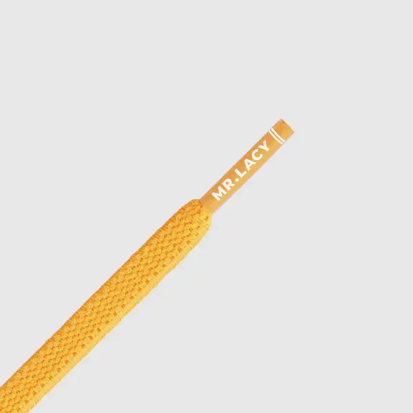 Mr Lacy Flexies 110cm Bright Orange Unisex Κορδόνι, Μέγεθος: 1
