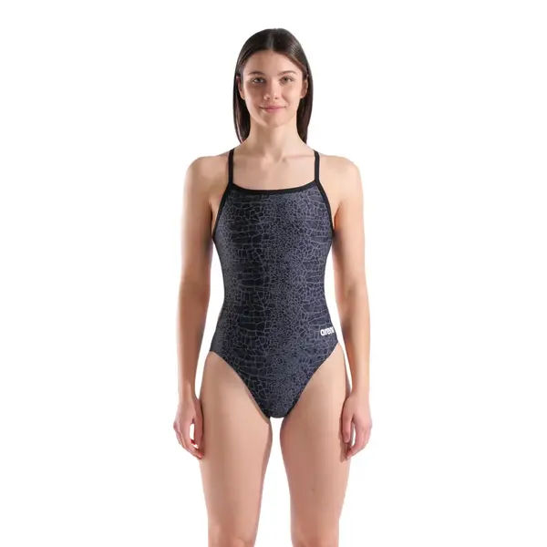 Arena W  Snake Skin Swimsuit Challen Women's Swimsuit, Size: 32