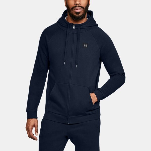 Under Armour Rival Fleece Fz Hoodie Ανδρική Ζακέτα, Μέγεθος: S