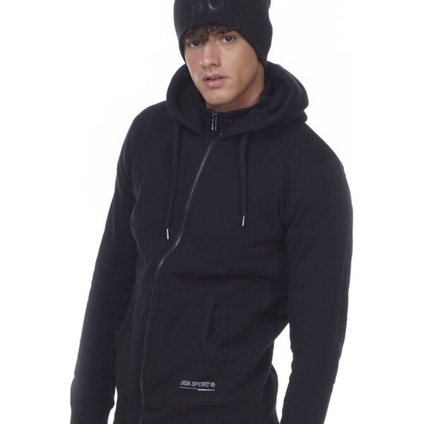 Body Action Men Hooded Sweat Jacket Ανδρικό Μπουφάν, Μέγεθος: S