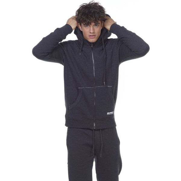 Body Action Men Hooded Sweat Jacket Ανδρικό Μπουφάν, Μέγεθος: S