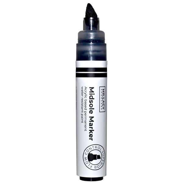 Mr Lacy Mid-Sole Paint Marker Pen Black, Μέγεθος: 1