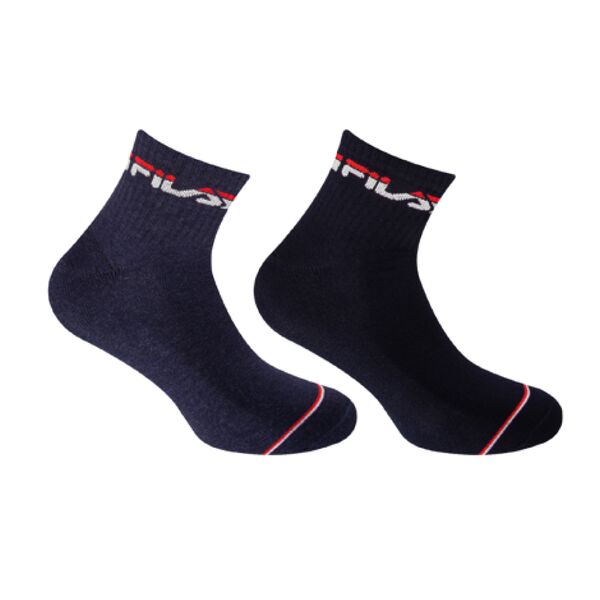 Fila Unique Quarter Socks 2pairs Unisex Κάλτσες, Μέγεθος: 35-38