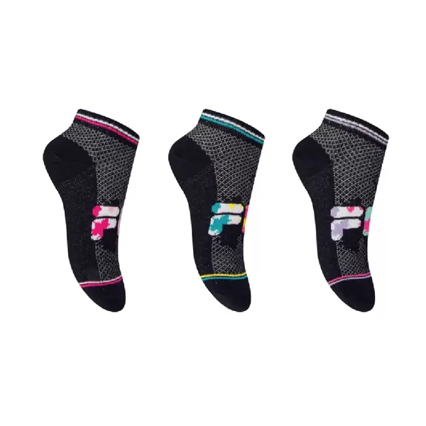 Fila Junior Invisible Unisex Socks, Size: 23-26
