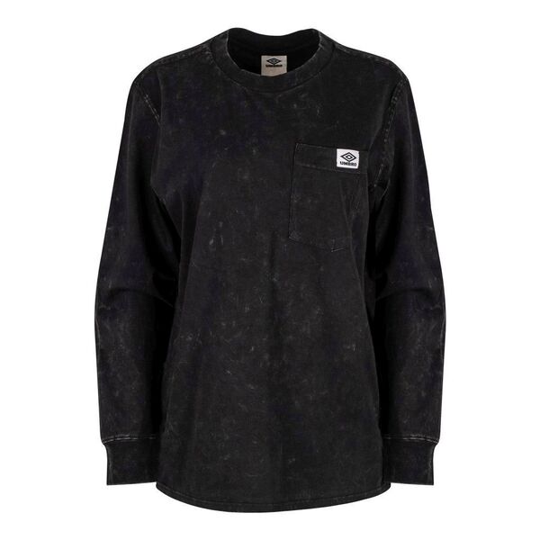Umbro V Large Logo Ls Pkt Tee Ανδρική Μακρυμάνικη Μπλούζα, Μέγεθος: S